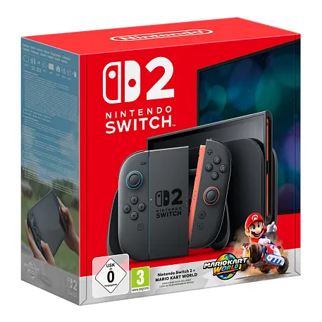 Игровая приставка Nintendo Switch 2 256 ГБ чёрный (Mario Kart World) (Японская версия) - 6