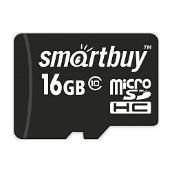 Карта памяти SmartBuy SB16GBSDCL10-01LE, 16 ГБ