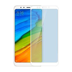 Защитное стекло 3D Classic для Xiaomi Redmi 5 Plus, белая рамка