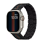 Браслет Pitaka Fusion Weaving для Apple Watch 38 / 40 / 41 / 42 / 44 / 45 / 46 / 49mm карбон