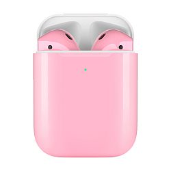 Беспроводные наушники Apple AirPods 2 с зарядным футляром розовый (MV7N2)