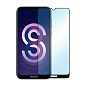 Защитное стекло 3D Classic для Honor 8s / Huawei Y5 2019, черная рамка