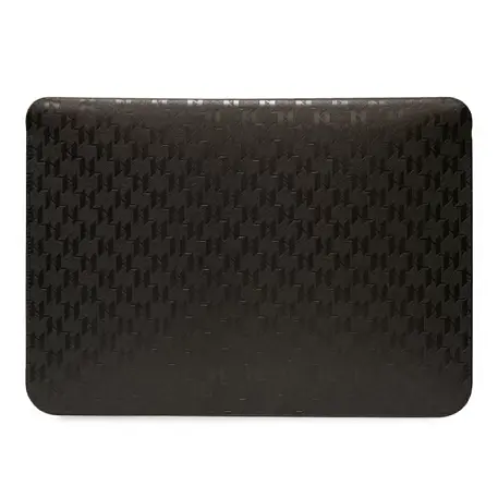 Чехол CG Mobile Lagerfeld Sleeve Monogram для Apple MacBook 14" искусственная кожа, "NFT 3D Choupette" чёрный - 2