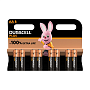 Батарейка Duracell Plus AA LR6-8BL, 8шт  - 1