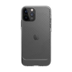 Клип-кейс (накладка) UAG Lucent для Apple iPhone 12 / 12 Pro силикон, прозрачный (Ice)