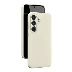 Клип-кейс (накладка) VLP LITE Mist Case Magsafe для Samsung Galaxy S25 FE силикон, поликарбонат, белый