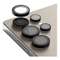 Защитное стекло на камеру Araree Core Camera для Samsung Galaxy S25 Ultra, чёрный - 2