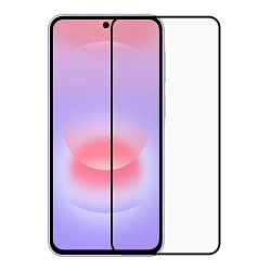Защитное стекло Borasco Full Glue 2.5D для Samsung Galaxy A57 / S24 FE / S25 FE, черный