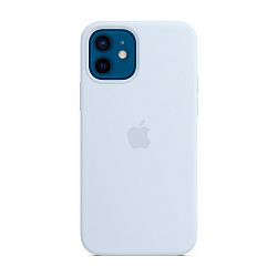 Клип-кейс (накладка) Apple Silicone Case MagSafe для Apple iPhone 12 / 12 Pro силикон, Cloud Blue