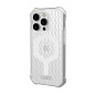 Клип-кейс (накладка) UAG Essential Armor Magsafe для Apple iPhone 14 Pro поликарбонат, прозрачный (Ice) - 2