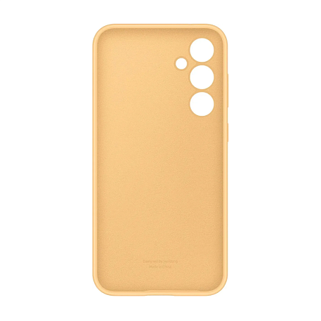 Клип-кейс (накладка) Samsung Silicone Case для Samsung Galaxy S23 FE силикон, поликарбонат, оранжевый - 5