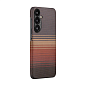 Клип-кейс (накладка) Pitaka Fusion Weaving MagEZ Case 4 для Samsung Galaxy S24 Plus кевлар (арамид), "закат" - 2