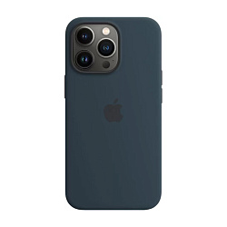 Клип-кейс (накладка) Apple Silicone Case MagSafe для Apple iPhone 13 Pro силикон, Abyss Blue