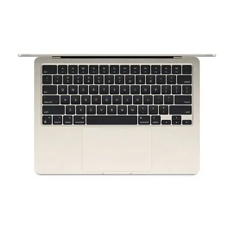 Ноутбук Apple Macbook Air 13" (2024) M3 24 ГБ, 512 ГБ SSD (MC8P4), "сияющая звезда" - 2
