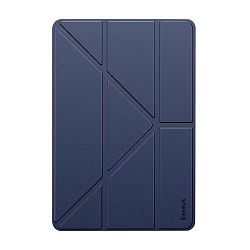 Чехол-книжка Baseus Jane Y-Type для Apple iPad 10.2" (2019 / 2020 / 2021) кожа, тёмно-синий