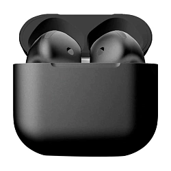 Беспроводные наушники Apple AirPods 4 чёрный матовый (полная покраска)