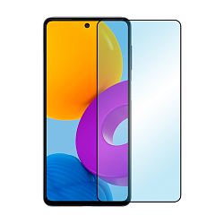 Защитное стекло Mocoll Gram Series 2.5D для Samsung Galaxy A71 / A72 / A73 / M51 / M52, черная рамка