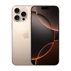 Смартфон Apple iPhone 16 Pro Max (Обслужен в АСЦ) 512 ГБ "пустынный титан", 1sim + eSim