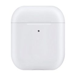 Кобура Case Protection для Apple AirPods 2018 / 2019 силикон, белый