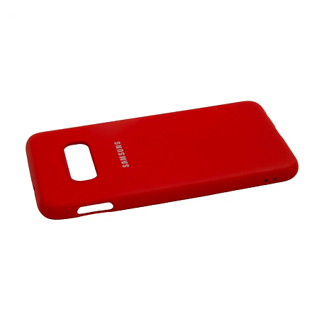 Клип-кейс (накладка) для Samsung Galaxy S10e силикон, красный - 3