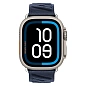 Умные часы Apple Watch Hermes Ultra 3 49mm GPS + Cellular Silver Titanium Case Bleu Nuit Single Tour En Mer Strap - 2