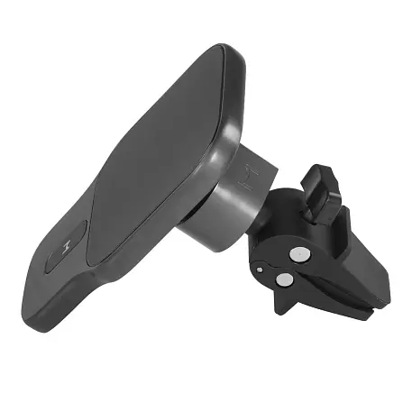 Автомобильный держатель магнитный Magssory Prime Pro Magnetic Car Kit Qi2 с беспроводной зарядкой (зажим) чёрный - 3