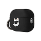 Кобура CG Mobile Lagerfeld Silicone Case With Ring для Apple AirPods Pro 2