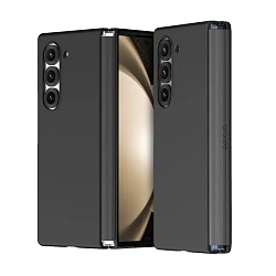 Клип-кейс (накладка) Araree Aero Flex MagSafe для Samsung Galaxy Z Fold 6 полиуретан, поликарбонат, чёрный