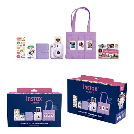 Фотоаппарат моментальной печати Fujifilm Instax Mini 12 Gift Edition фиолетовый - 5