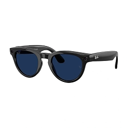 Умные очки Ray-Ban Meta Headliner Gen 2 Shiny Black, Clear/Sapphire Transitions, (51-23-150mm)