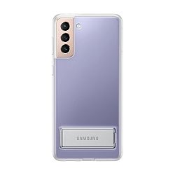 Клип-кейс (накладка) Samsung Clear Standing Cover для Samsung Galaxy S21 Plus полиуретан, поликарбонат, прозрачный