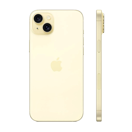 Смартфон Apple iPhone 15 Plus 256 ГБ жёлтый (eSim) - 3
