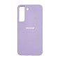 Клип-кейс (накладка) Silicone cover закрытый для Samsung Galaxy S22