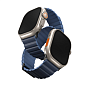 Магнитный браслет UNIQ Revix для Apple Watch 44 / 45 / 46 / 49mm силикон