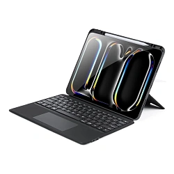 Чехол-клавиатура Dux Ducis Magnetic Keyboard для Apple iPad Pro 13" (2024 / 2025)  полиуретан, поликарбонат, чёрный