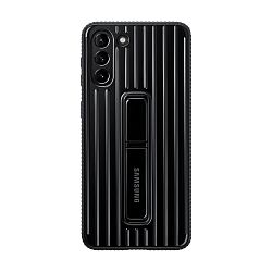 Клип-кейс (накладка) Samsung Protective Standing Cover для Samsung Galaxy S21 Plus полиуретан, поликарбонат, чёрный