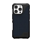 Клип-кейс (накладка) UAG Metropolis LT Magsafe для Apple iPhone 16 Pro Max полиуретан, ткань, кевлар (арамид), тёмно-синий