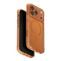 Клип-кейс (накладка) UNIQ Combat MagSafe для Apple iPhone 17 Pro Max полиуретан, оранжевый