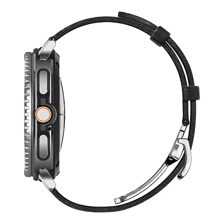 Ремешок Spigen Enzo для Samsung Galaxy Watch 8/8 Classic кожа чёрный - 3