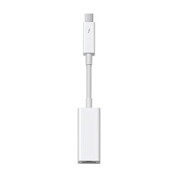 Адаптер-переходник Apple Thunderbolt Gigabit Ethernet (Thunderbolt to RJ-45), белый
