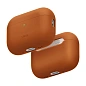 Кобура UNIQ Lino для Apple AirPods Pro 3 поликарбонат, силикон, оранжевый