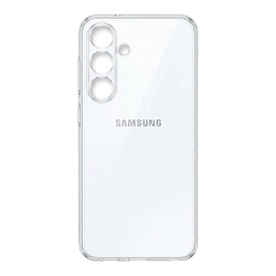 Клип-кейс (накладка) для Samsung Galaxy S24 / S25 силикон, прозрачный