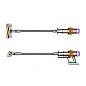 Беспроводной пылесос Dyson V15