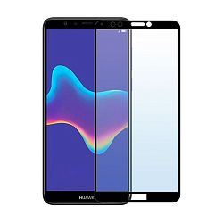 Защитное стекло 3D Classic для Huawei Y9 2018 / Y7 2017 / Y7 Prime 2017, черная рамка