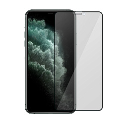 Защитное стекло Mocoll Privacy 2.5D для Apple iPhone X / Xs / 11 Pro, черная рамка