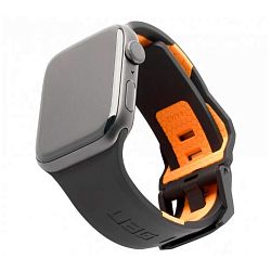 Ремешок UAG Civilian Strap для Apple Watch 44 / 45 / 46 / 49mm силикон чёрный