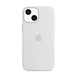 Клип-кейс (накладка) Silicone Case для Apple iPhone 13 Mini силикон, белый