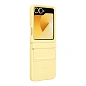 Клип-кейс (накладка) Samsung Kindsuit Case для Samsung Galaxy Z Flip 6 / 7 FE экокожа, жёлтый - 3