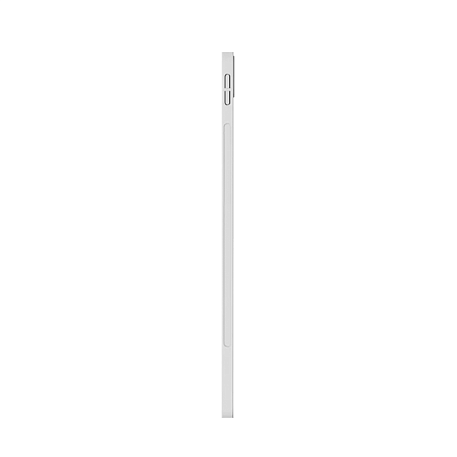 Клип-кейс (накладка) Pitaka MagEZ Case 2 для Apple iPad Pro 11" (2020 / 2021 / 2022) кевлар (арамид), бело-серый (полоска) - 3