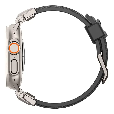 Ремешок Spigen DuraPro Armor для Apple Watch 44 / 45 / 46 / 49mm полиуретан чёрный - 3